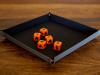  Tacka na kości (dice tray) - #06 Granatowo-szara 